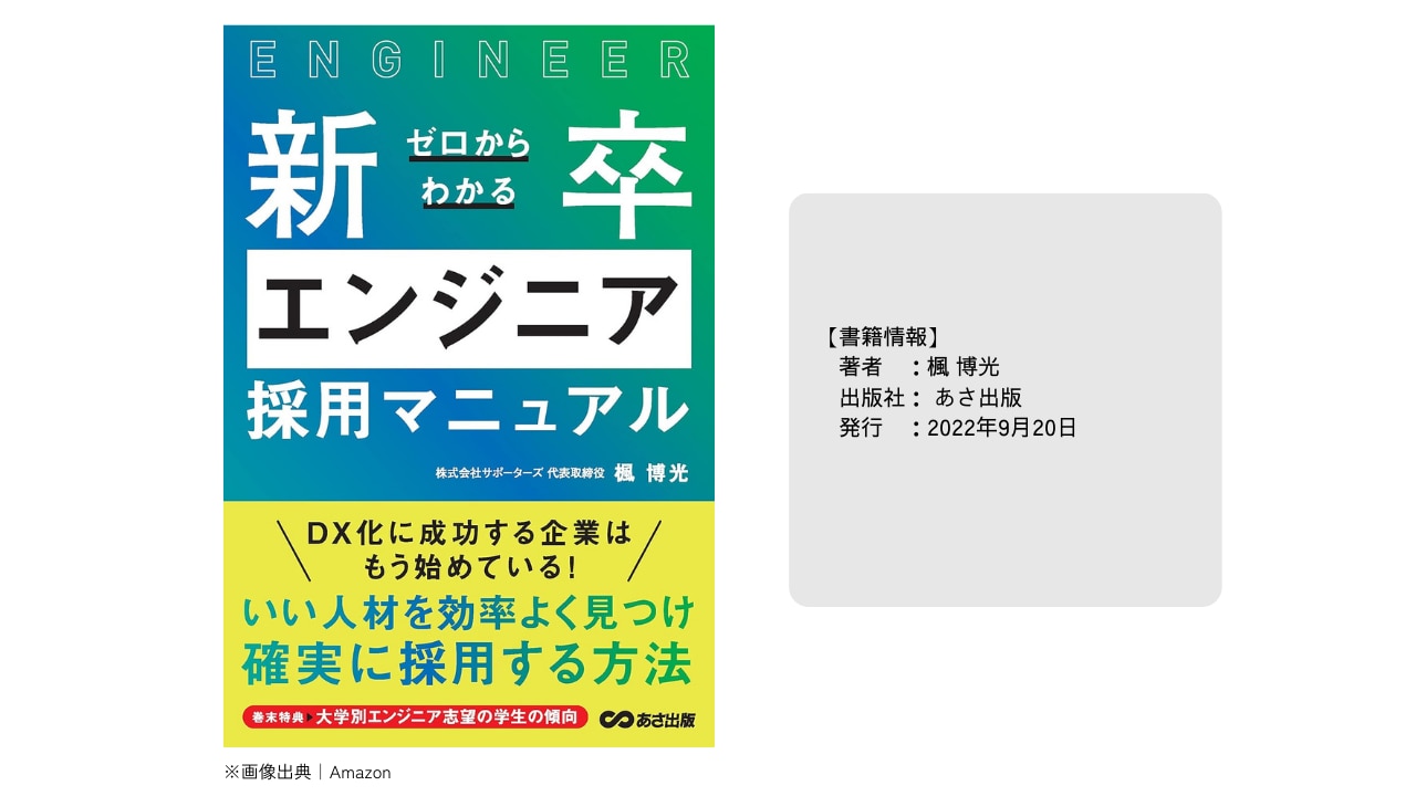 ゼロからわかる新卒エンジニア採用マニュアル_画像