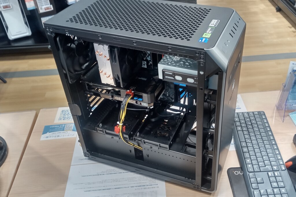 ゲーミングPCガレリア SSD増設と内部クリーニング【アップグレード事例