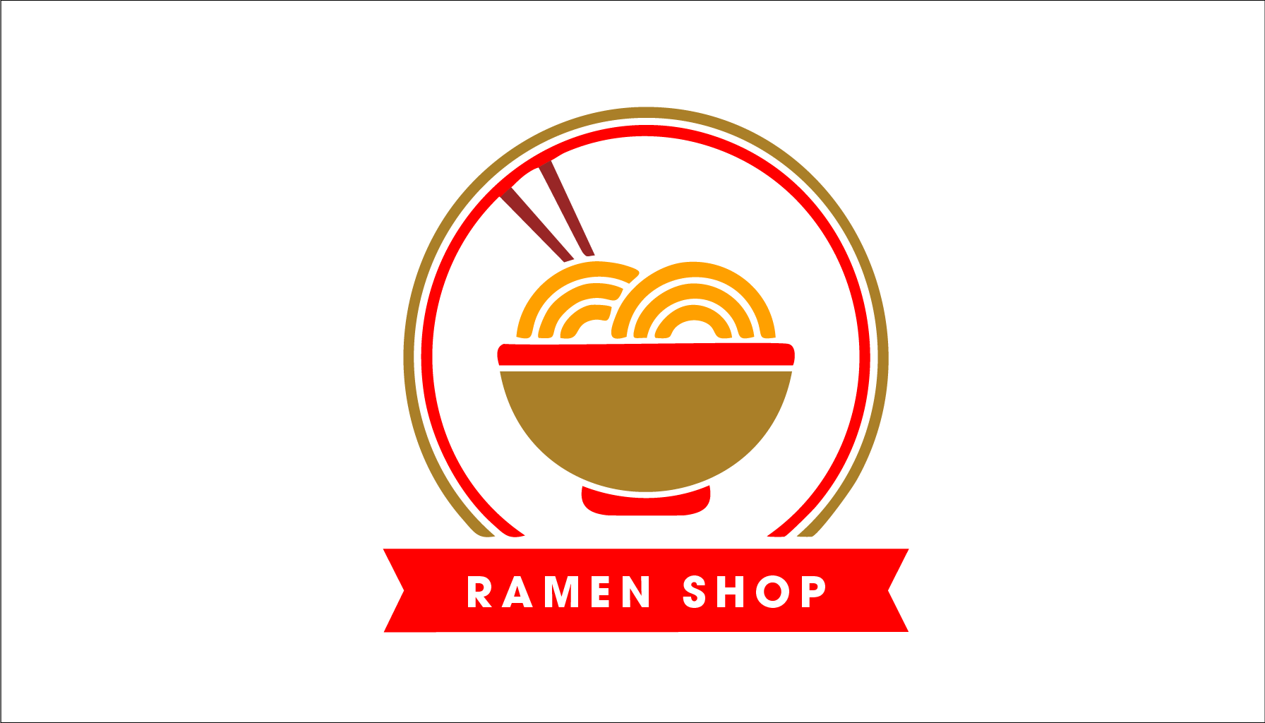 ブログ│Adobe Illustrator、生成ベクターを使用したラーメン店のイラスト