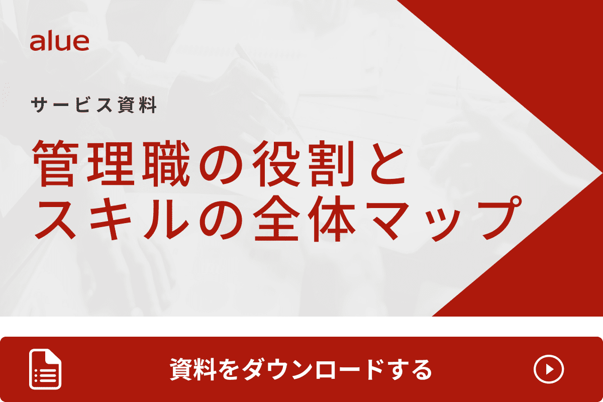 管理職の役割とスキルの全体マップ