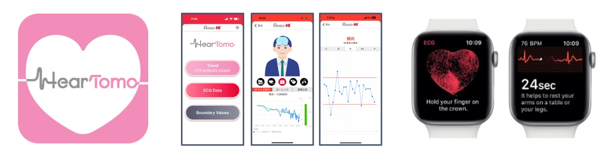 Apple Watchの心電計を用いた心臓の健康状態可視化アプリ Apple Watchの心電計を用いた心臓の健康状態可視化アプリ
