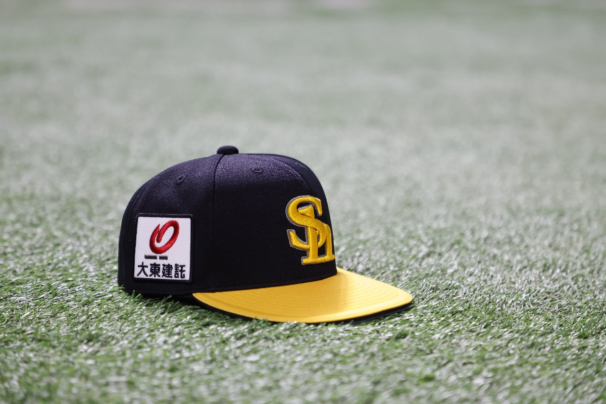 福岡ソフトバンクホークス 大東建託 キャップ 帽子 90周年