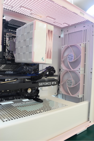 パステルピンク★ Ryzen 自作 ゲーミングPC 高性能 高コスパ パステルピンク☆ Ryzen 自作 ゲーミングPC 高性能 高コスパ