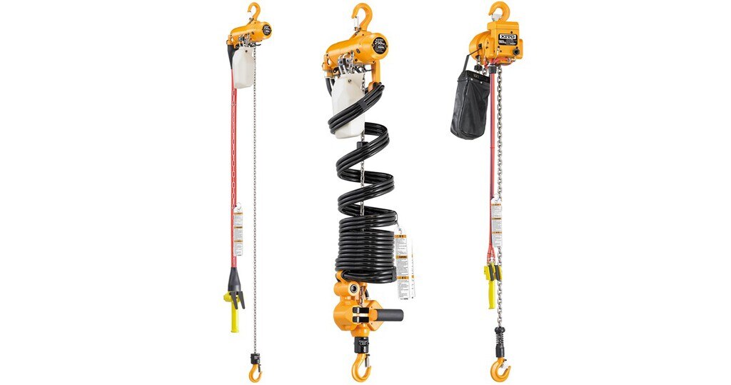 キトー(KITO) TCSH09CD エアホイストTCS 980kg 引きひも式 AH-000005 キトー エアホイスト TCRH09CSxLC030 1台（直送品） - アスクル