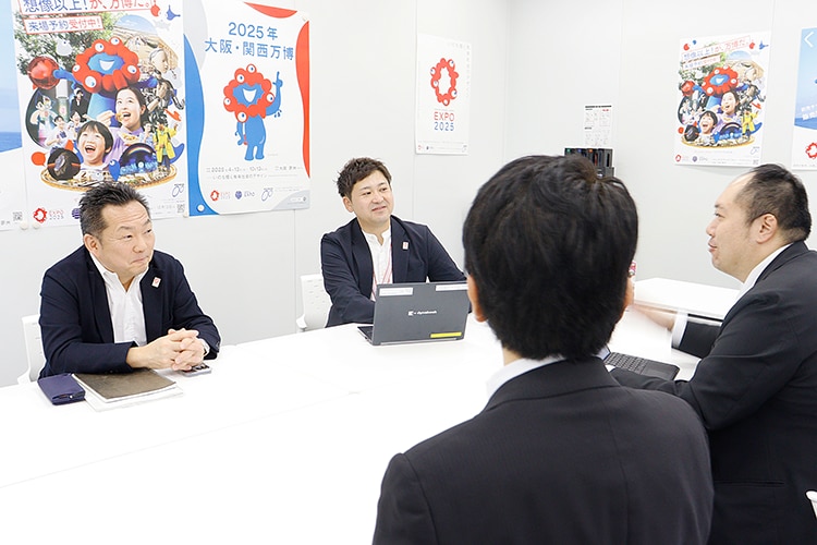2025年日本国際博覧会協会様のインタビュー風景02
