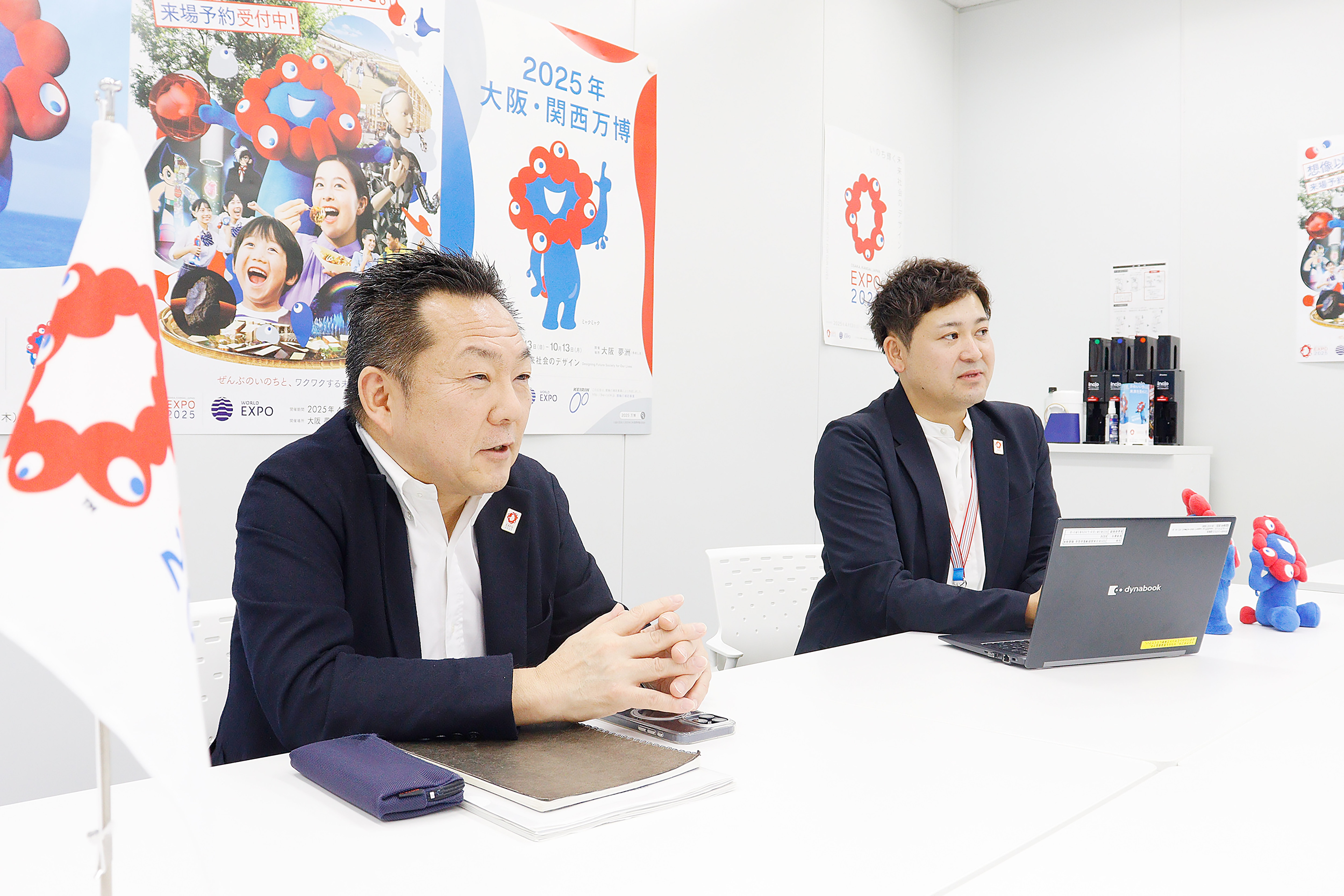 2025年日本国際博覧会協会様のインタビュー風景01