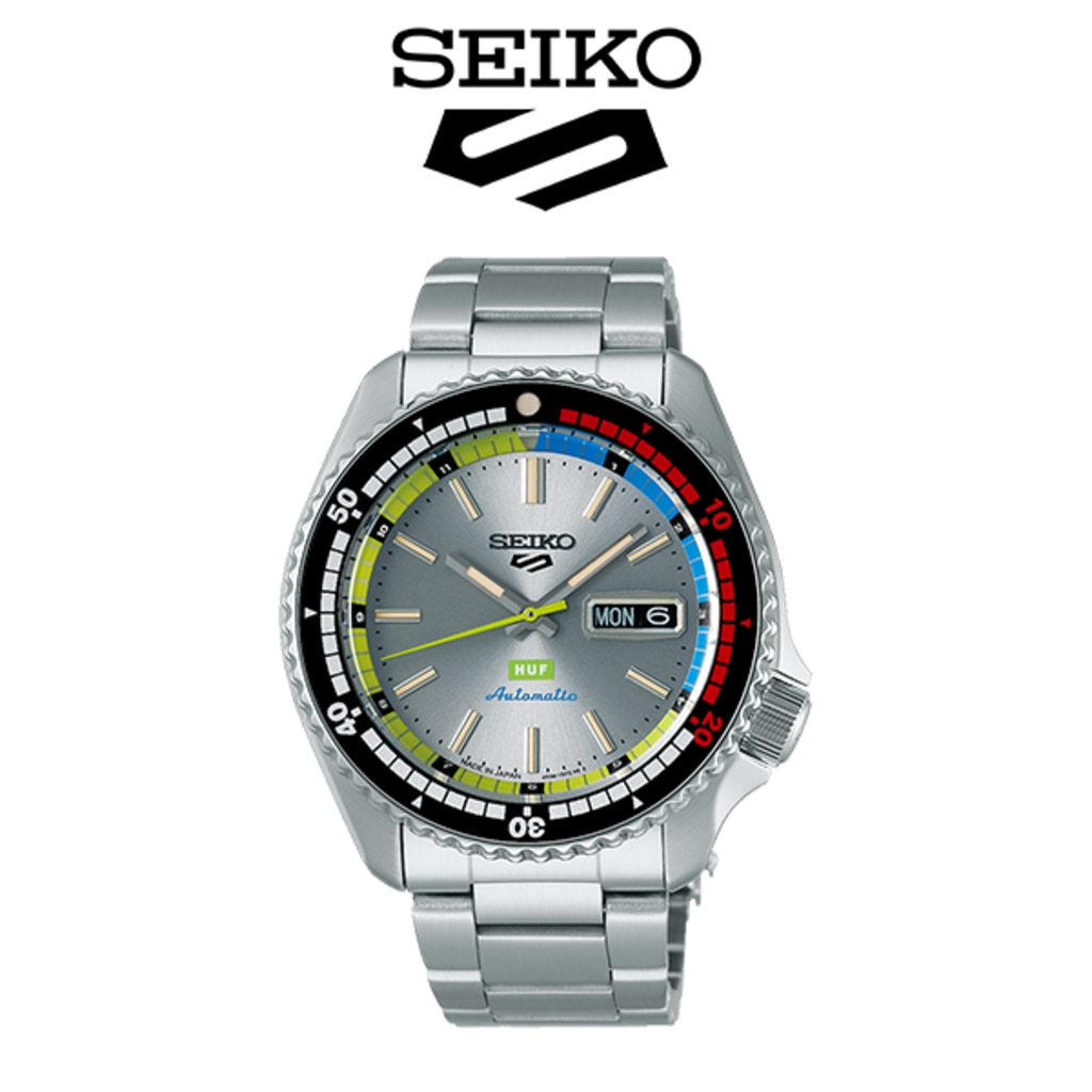 新製品】SEIKO5SPORTS(セイコー 5スポーツ)よりHUF 新製品】SEIKO5SPORTS(セイコー 5スポーツ)よりHUF
