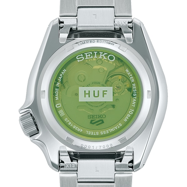 新製品】SEIKO5SPORTS(セイコー 5スポーツ)よりHUF 新製品】SEIKO5SPORTS(セイコー 5スポーツ)よりHUF