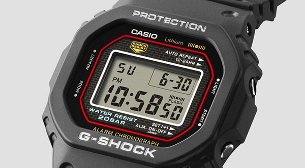 新製品】G-SHOCK(ジーショック)より初代G-SHOCK復刻モデル DW-5000R-1AJF登場 | 株式会社ザ・クロックハウス