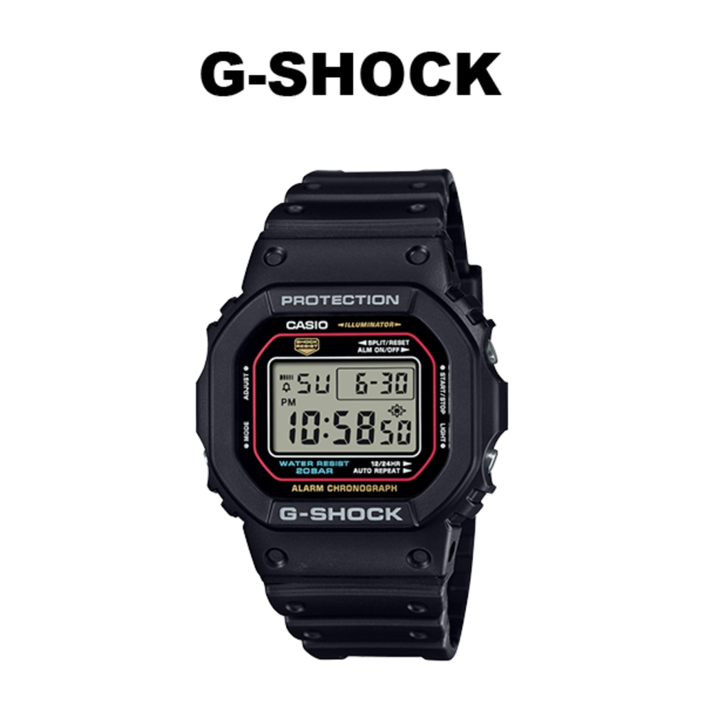 新製品】G-SHOCK(ジーショック)より初代G-SHOCK復刻モデル DW-5000R-1AJF登場 | 株式会社ザ・クロックハウス