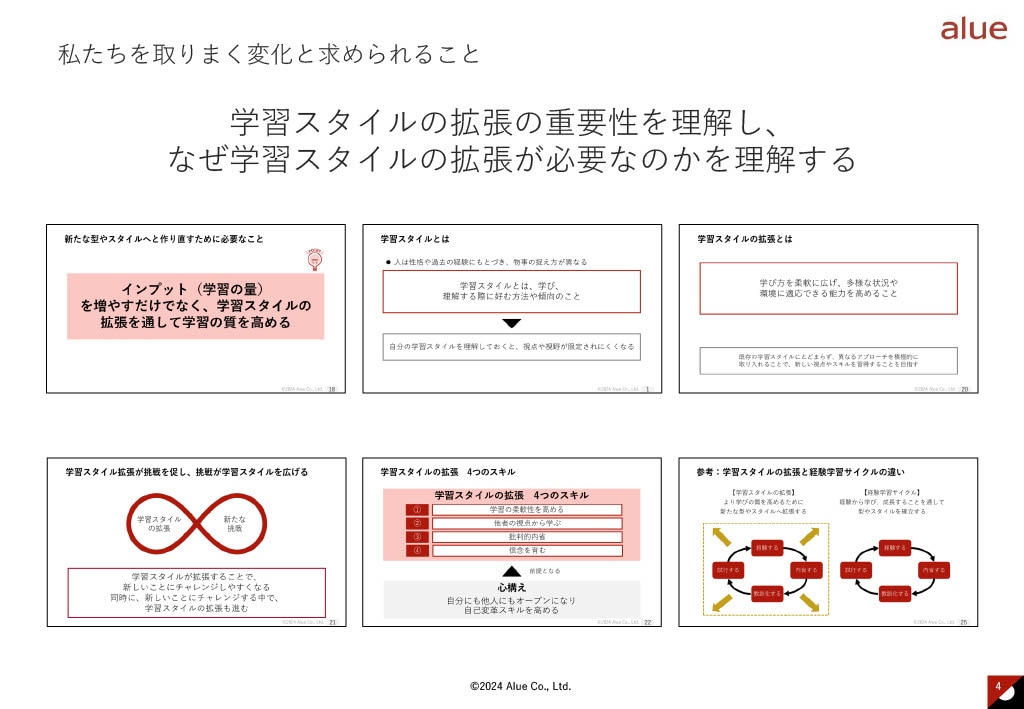 学習スタイルの拡張4