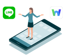 LINEとつながる