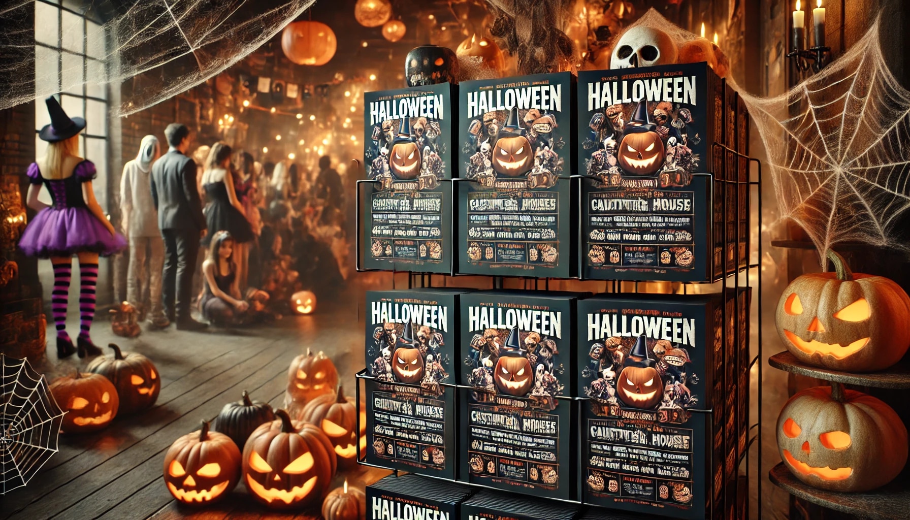 Flyer│チラシ・フライヤーのイメージ画像（ハロウィン）