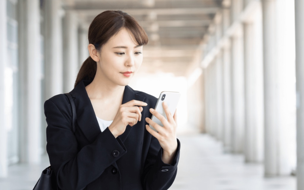 社用携帯導入ブログ記事