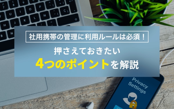 押さえておきたい4つのポイントを解説