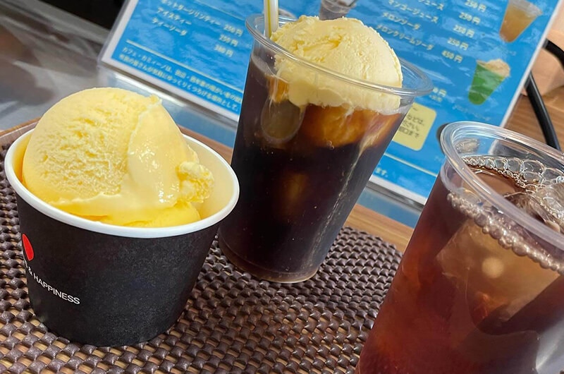 デロンギ導入事例|カフェ・カミィーノ|アイスコーヒー_コーヒーフロート
