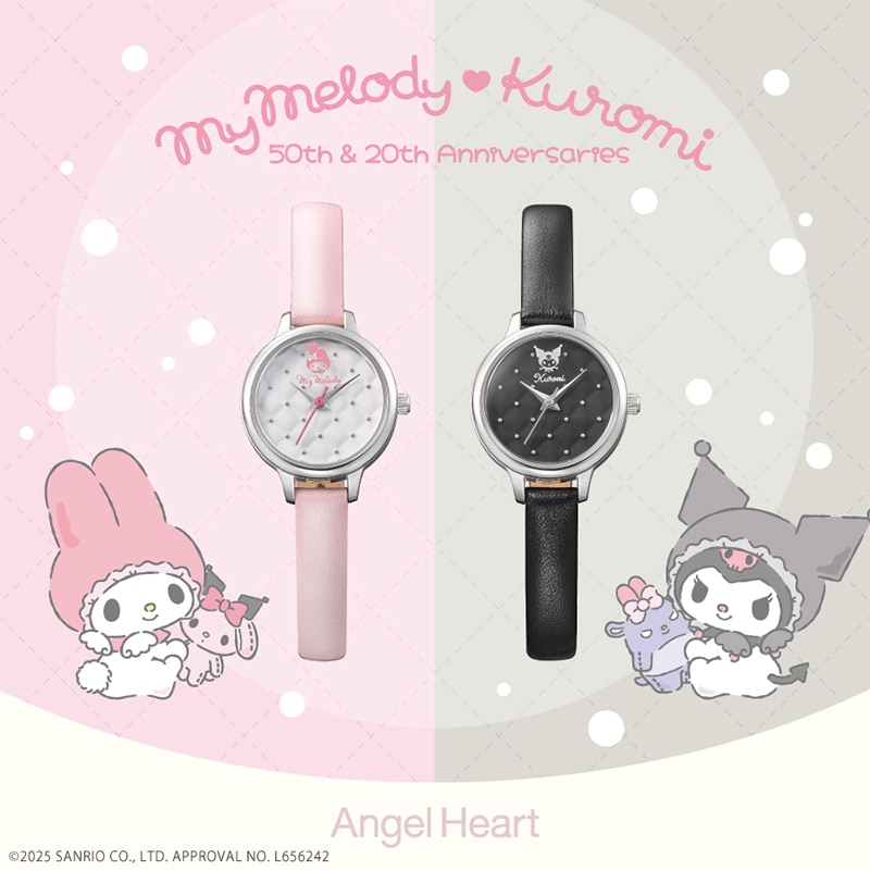 エンジェルハート マイメロディ&クロミ コラボレーション | 時計 エンジェルハート マイメロディ&クロミ コラボレーション | 時計