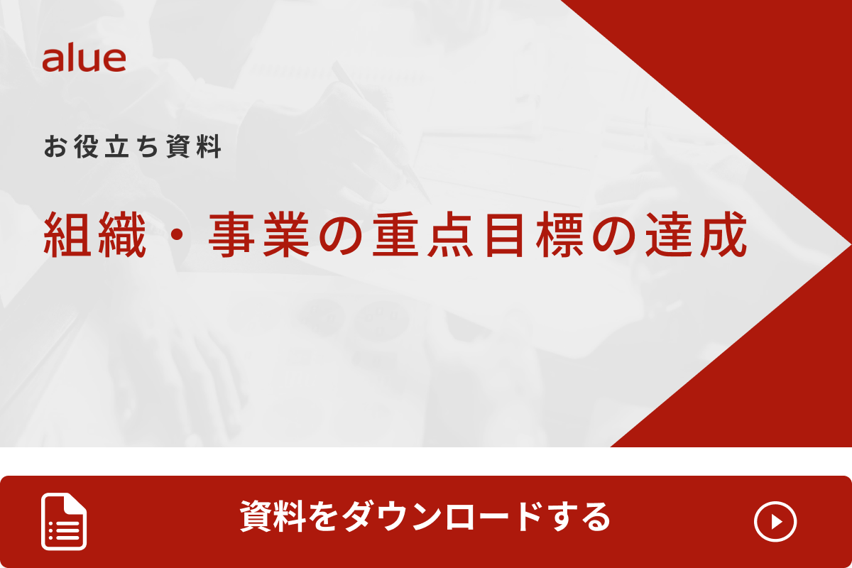 組織・事業の重点目標の達成