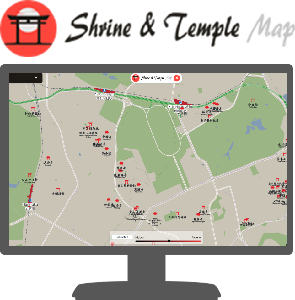 Shrine&Temple mapデモ