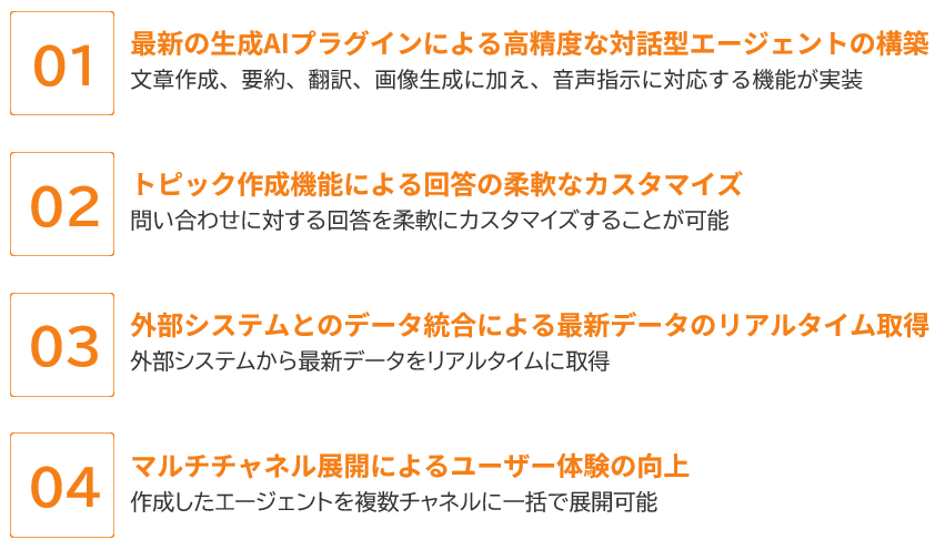 Copilot Studioの主要な機能と活用事例