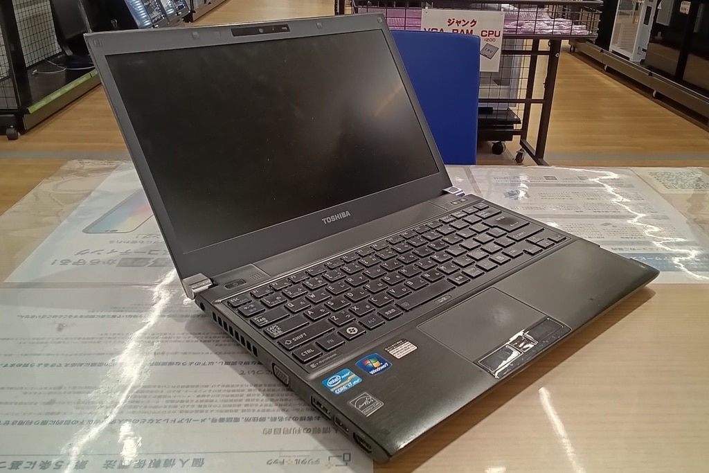 ノート パソコン TOSHIBA ブラック ダイナブック Dynabook(ダイナブック・旧東芝)パソコン修理事例|デジタルドック