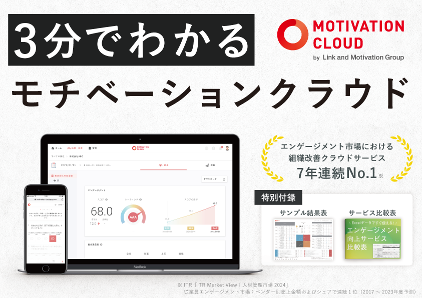 3分でわかるモチベーションクラウド-エンゲージメント