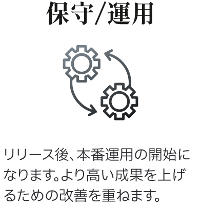 保守/運用