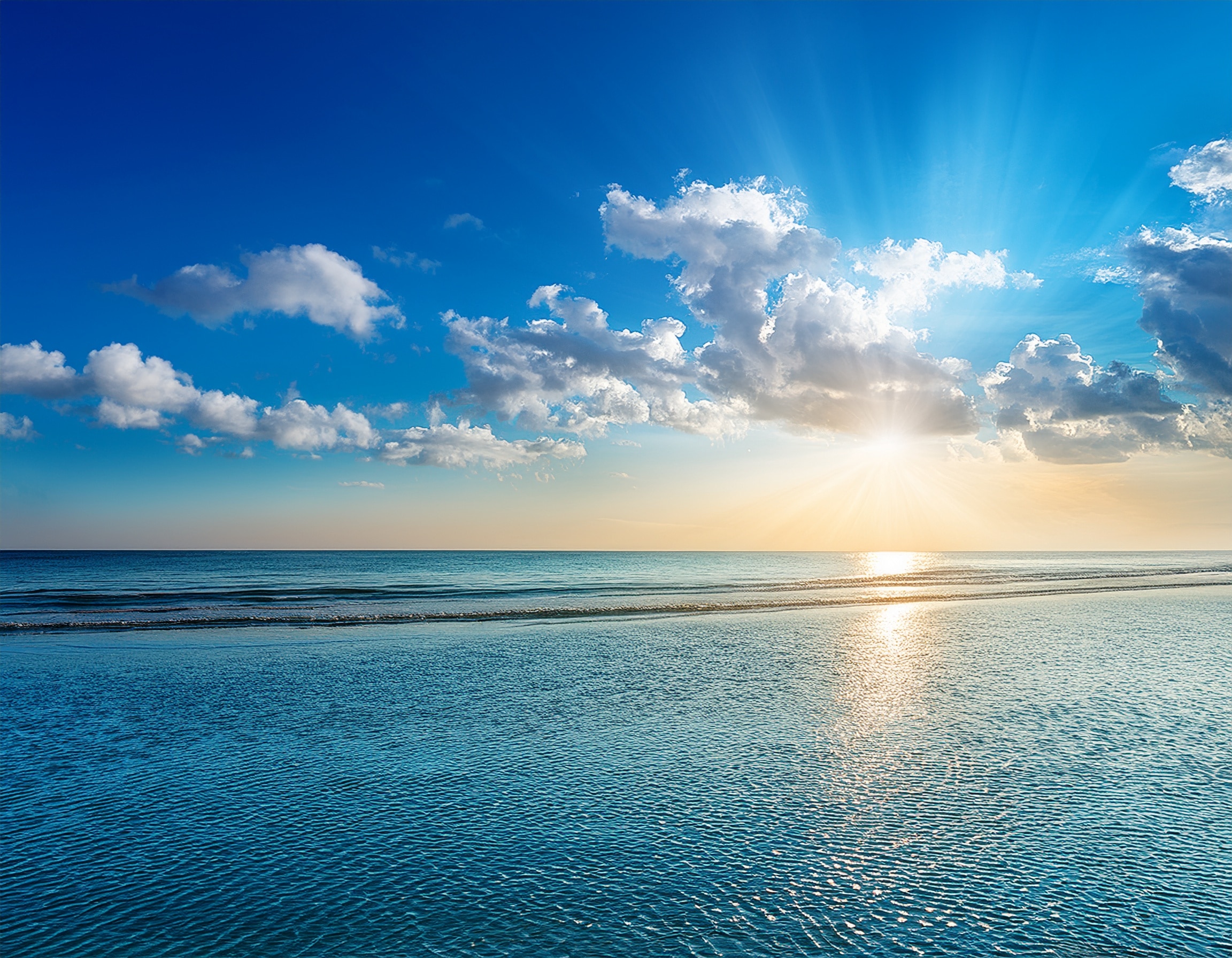 ブログ│夏の真っ青な空の画像