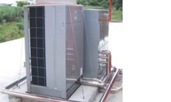 蓄熱式空調システム（屋上設置）（9.92kW×1台）