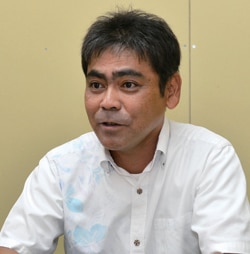 第三製造部 製造管理課 課長 嘉数 正明さま（平成28年当時）