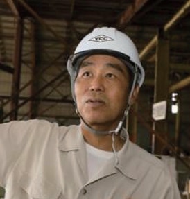 工場長　小橋川 健さま（平成28年当時）