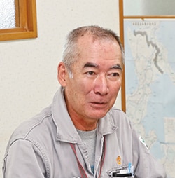ガルバ事業所 取締役事業所長 仲松 庸一郎さま(平成30年当時)