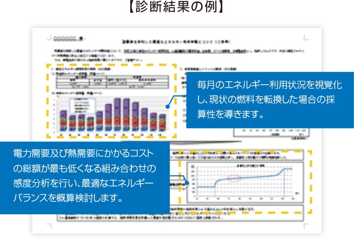 診断結果の例