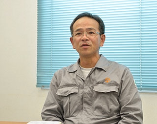 取締役(圧延部門掌握)奥平 勉さま