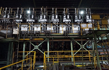 圧延工程(加熱)