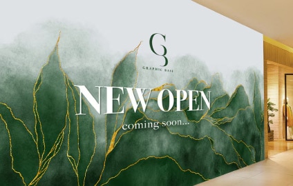 ペインティングアートの仮囲い