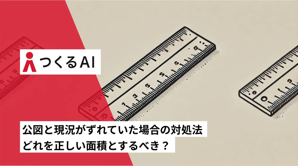 公図と現況がズレていた場合の対処法：どれを正しい面積とする