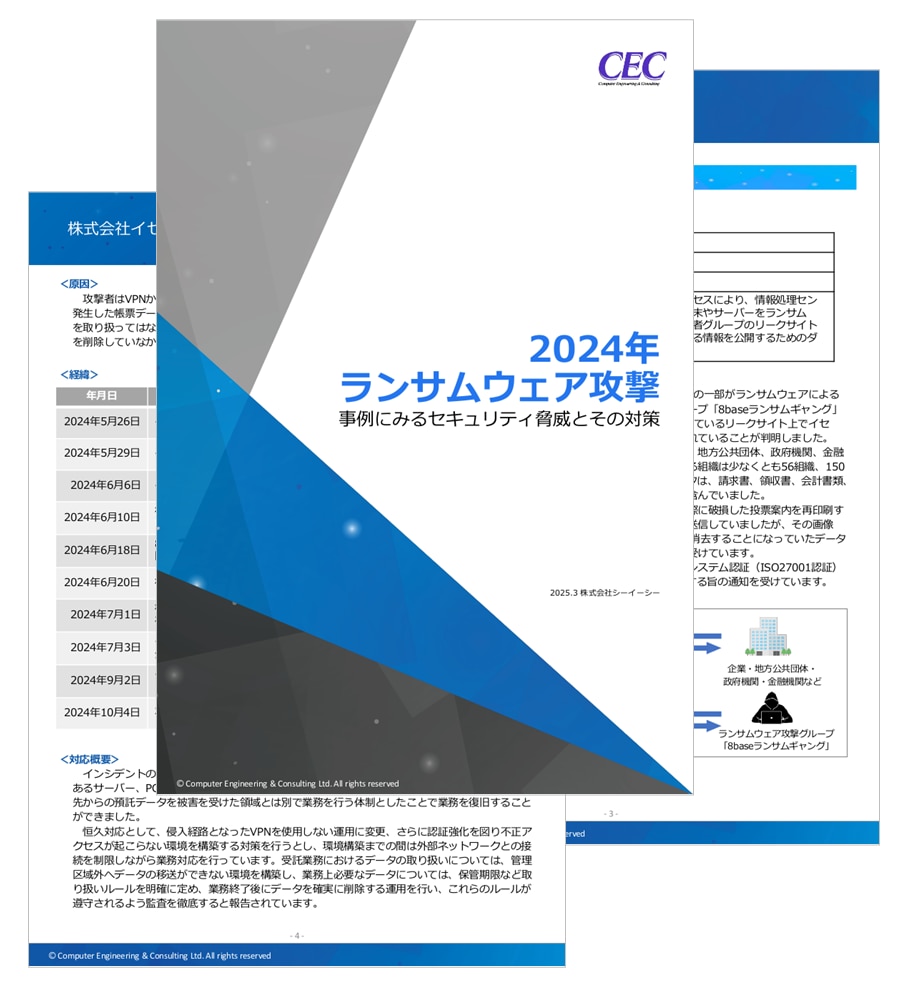 Cyber NEXT ランサムウェアホワイトペーパー