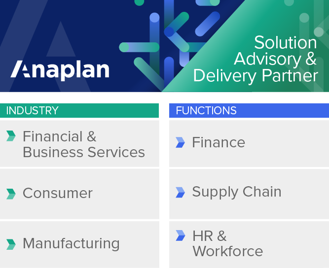 Anaplan ”Solution Advisory & Delivery Partner” に認定