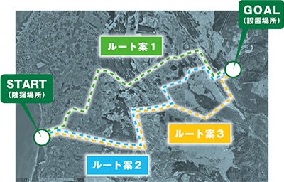 支障設備の移設交渉_ 風車ブレード輸送ルートコンサル事業