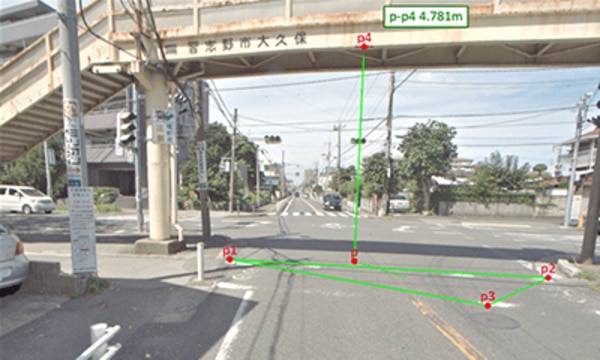 3次元高解像度画像情報2_ 風車ブレード輸送ルートコンサル事業