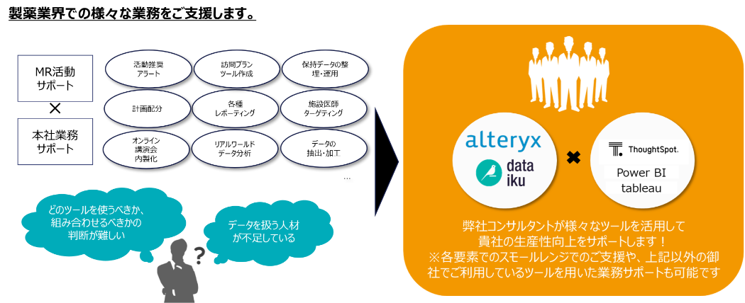 製薬業界向けSFE支援サービス_サービス概要
