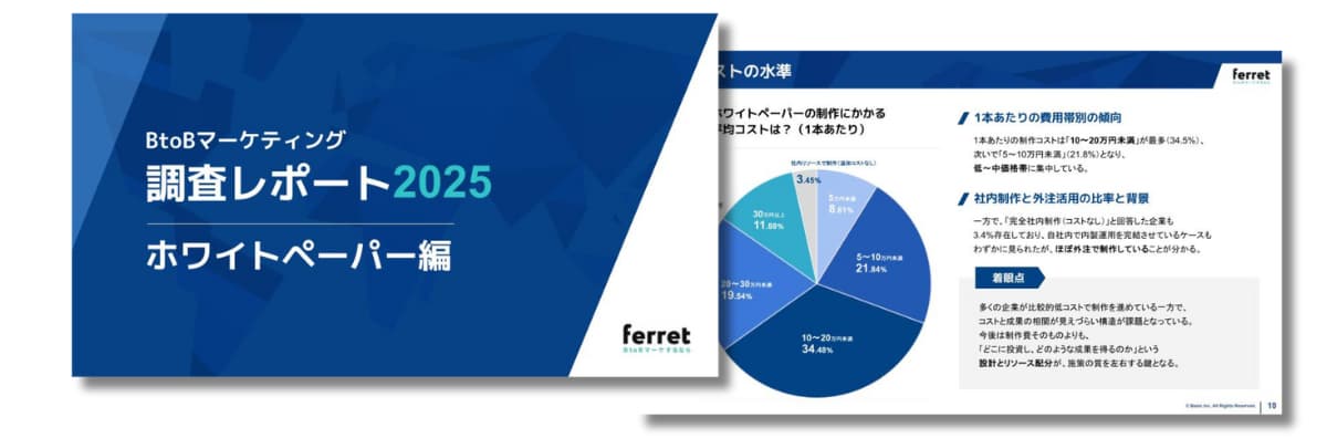 レポート型ホワイトペーパー