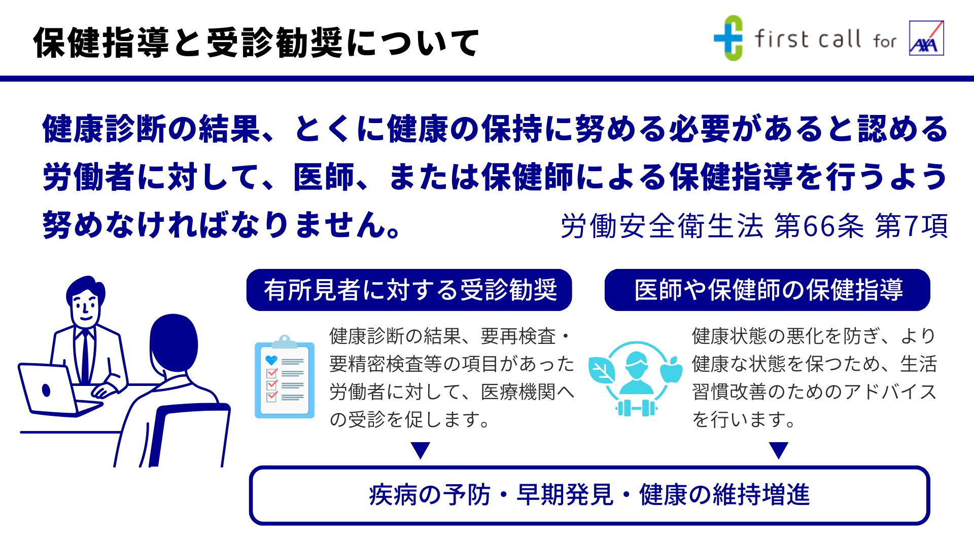 健康診断の進め方｜健診業務の基本と事後措置の流れ