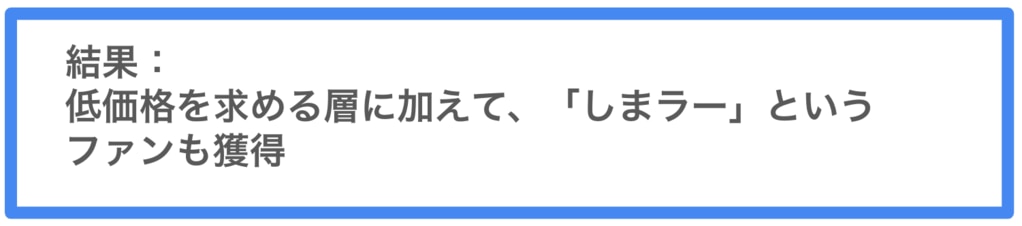 経営戦略_しまむら結果