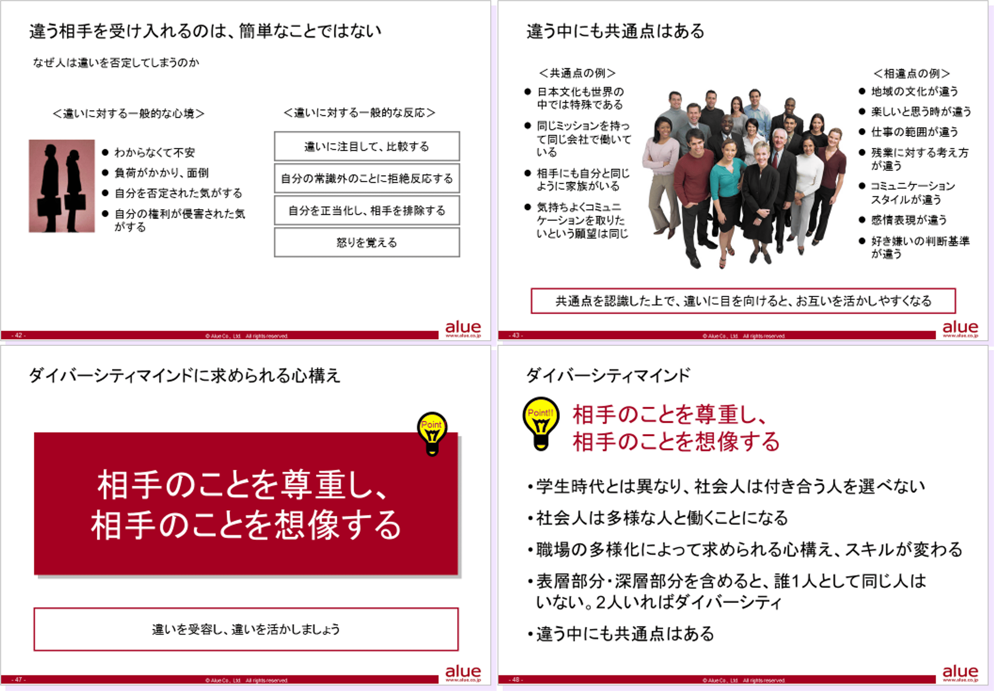ダイバーシティ研修スライドイメージ②