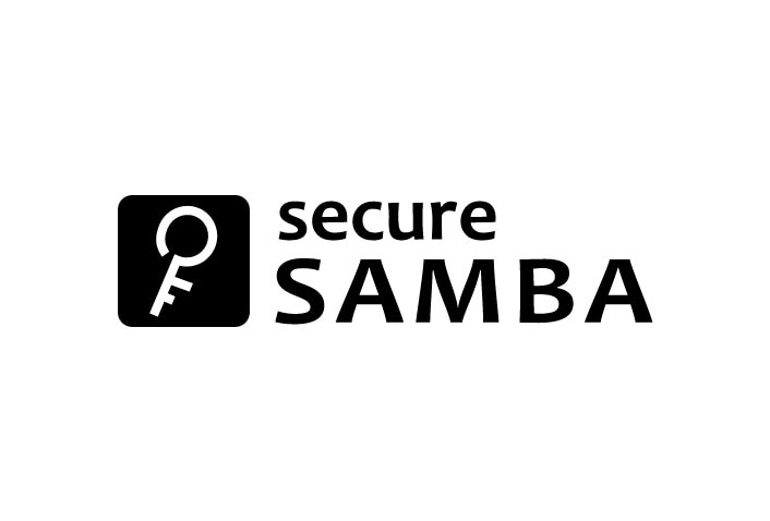 セキュアSAMBAロゴ 英語単色表記