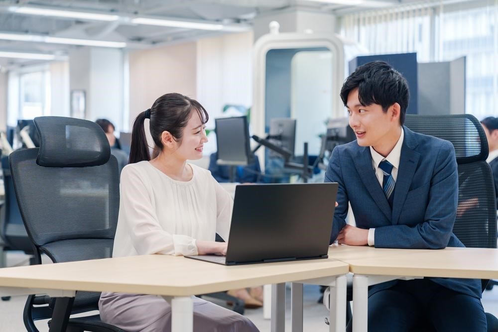 OJTをしているイメージ