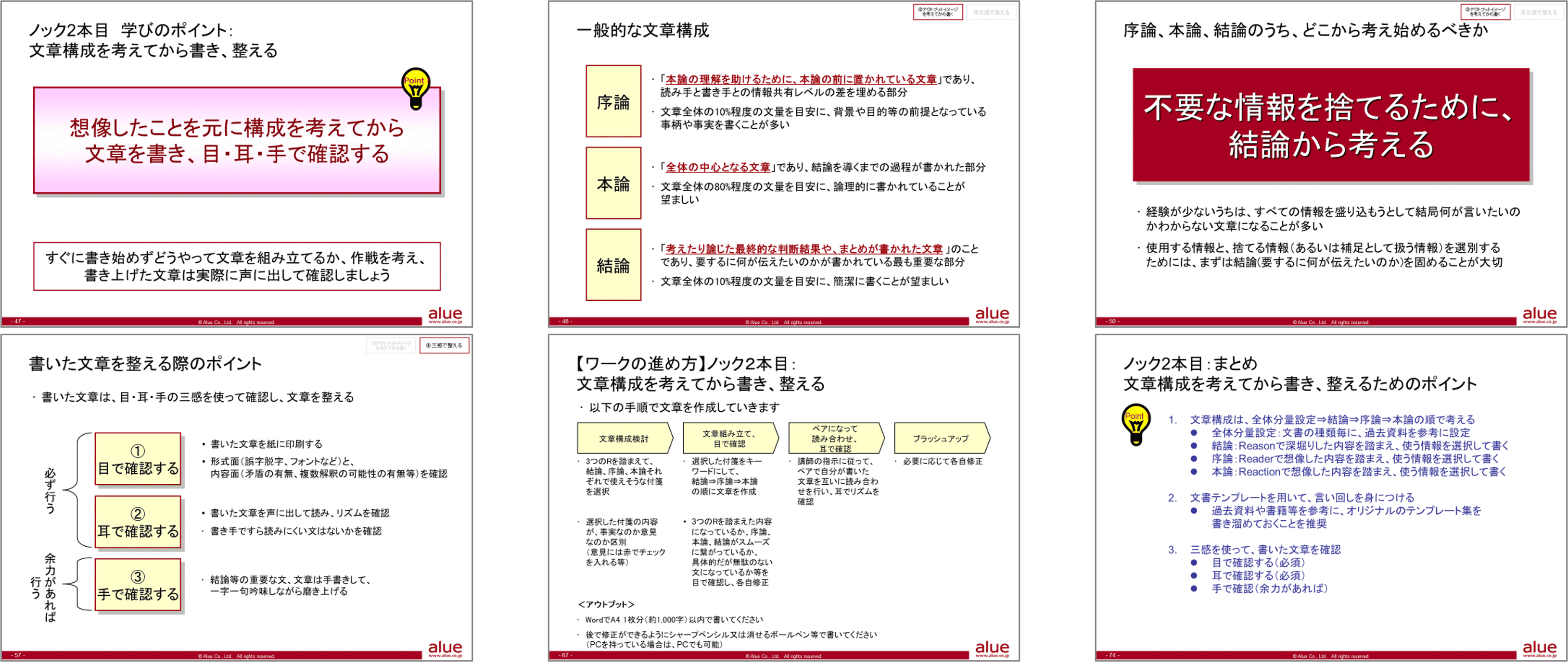 ビジネスで伝わる日本語文章力強化プログラム教材イメージ