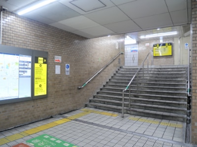 大阪メトロ堺筋線から大阪本社へのアクセス_02